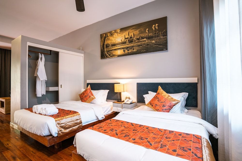 Amazing Palm Resort Deluxe Twin Room, 2 Bedrooms, Pool View