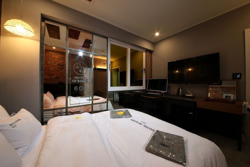 HOTEL Yeogiuhtte Gwangju Hanam Deluxe Double Room 4
