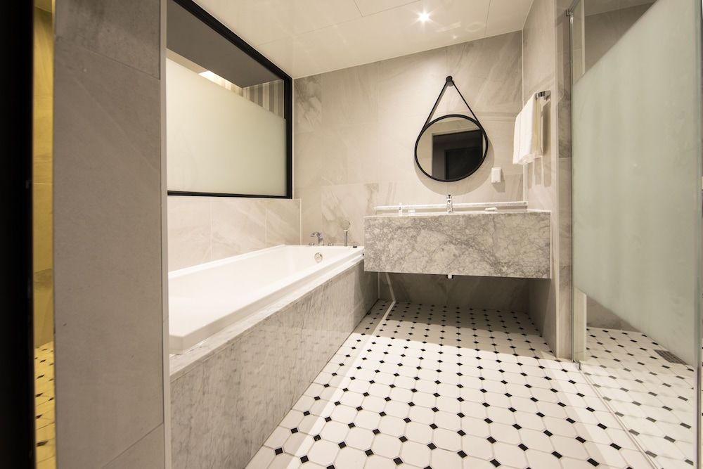 Brown Dot Hotel - Jangsaengpo Deluxe Family Twin, Ocean View 15