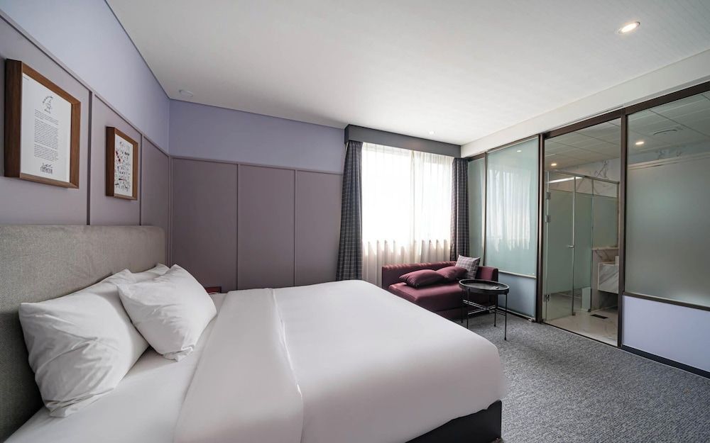 Busan Songjeong Brown dot Room (Deluxe Double Partial Ocean View (Hig) 17