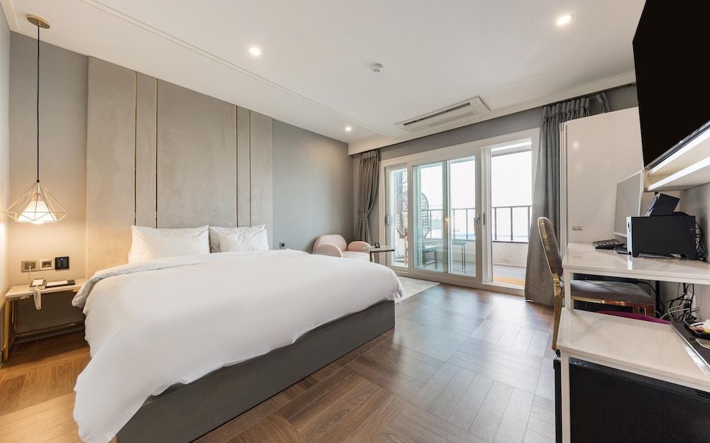 Busan Gwangalli Hotel Mango Room (Ocean view terrace double (Netflix av)