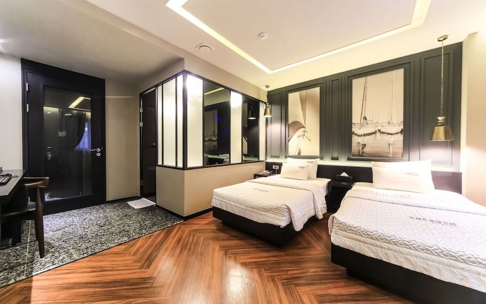 Busan Gwangalli 2 Heaven Hotel Room (Twin (luggage storage service individ) 2