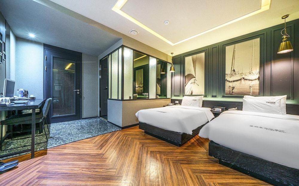 Busan Gwangalli 2 Heaven Hotel Room (Twin (luggage storage service individ)