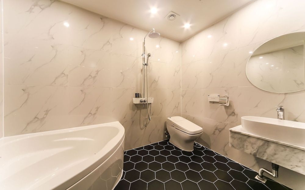 Busan Jeonggwan Hotel Seven Bricks Room (VIP Twin (Free Netflix Watching (Bath) 9