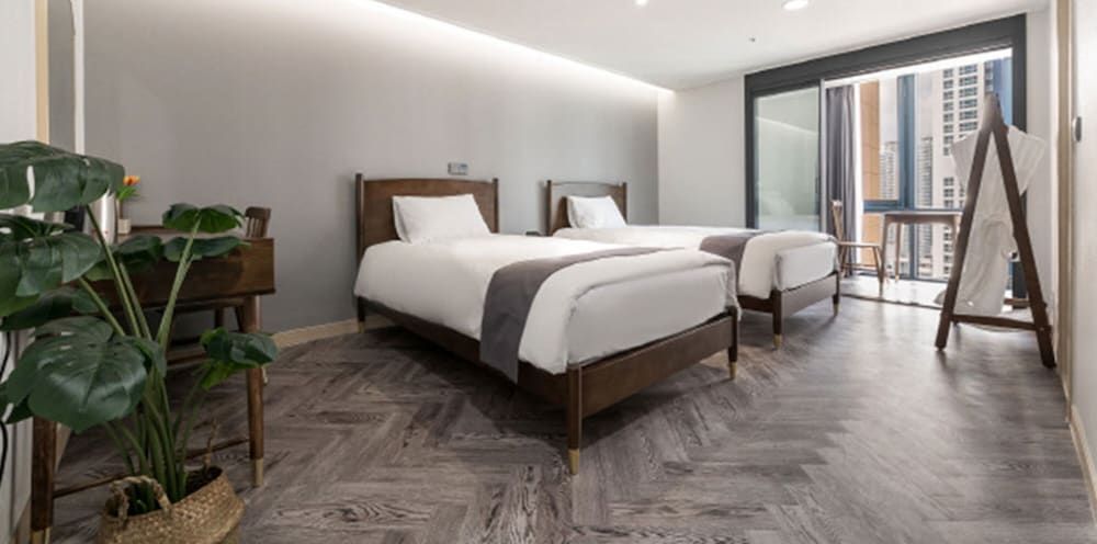 Haeundae Central Hotel Standard Twin Room (Pool Access for 2)