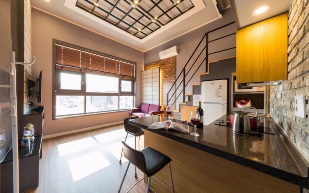 Busan Gijang Brown Dot Pension Room (Room 302 (duplex side ocean view))