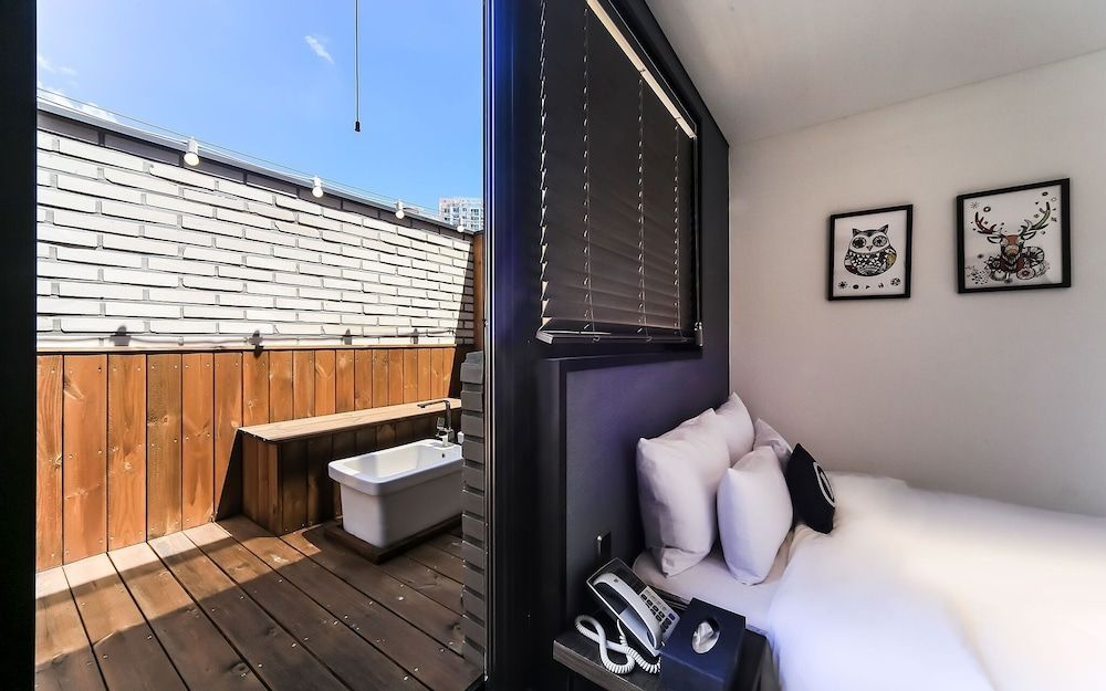 Busan Jaesong-dong Hotel Lrui Room (Semi-terrace (Netflix/YouTube availab) 5