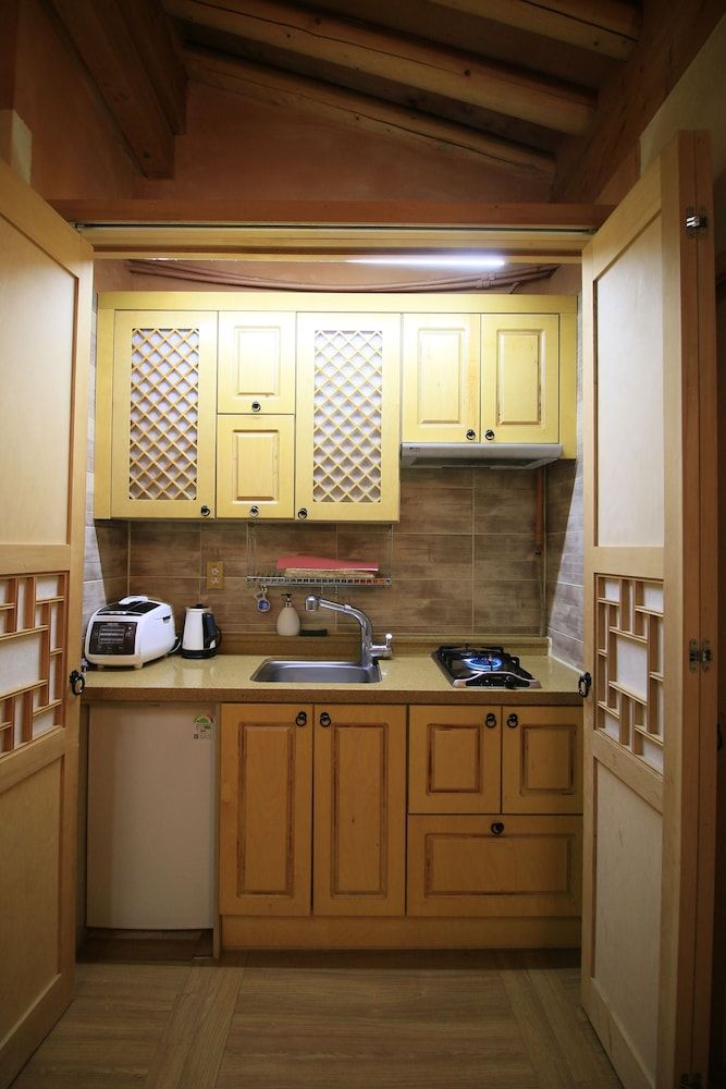 Hotel de forRe Room, Kitchenette (Ondol, Free Nature Park) 4