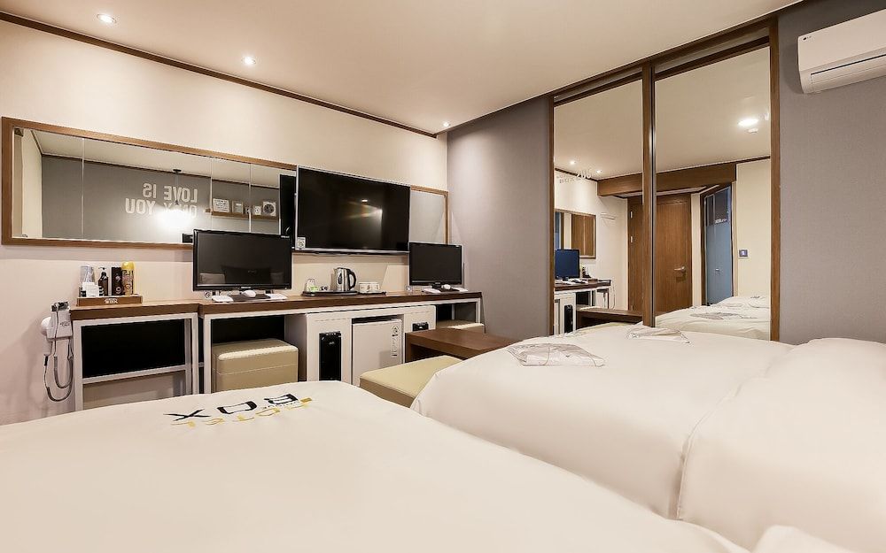Daejeon Daeheung Hotel Box Room (Twin room 2 PC/OTT service bathtub Lo) 9
