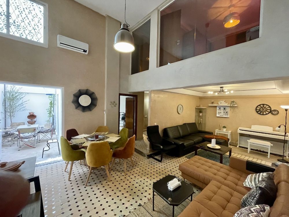 Au Riad Des Deux Patios - Marrakech City Duplex, 3 Bedrooms 15