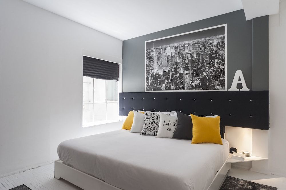 undefined Black & White Apartment 8