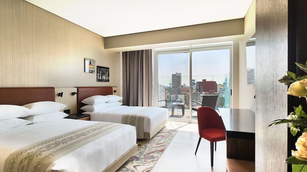 Deluxe Room, 2 Queen Beds, Terrace, City View
