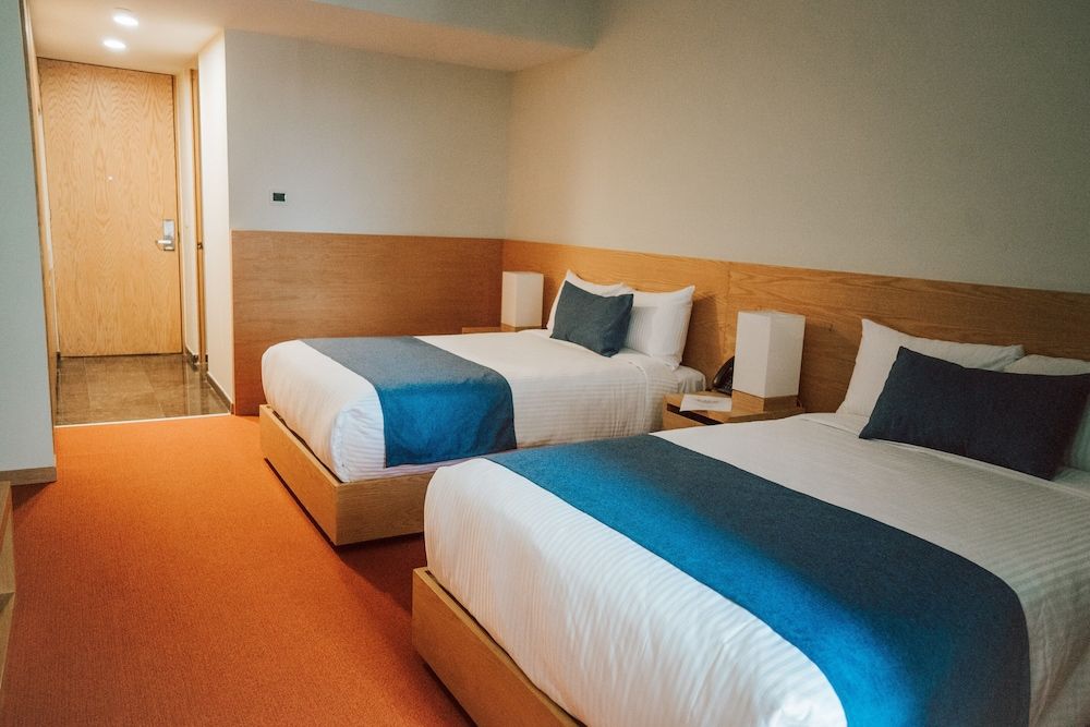 Gran Hotel Concordia Irapuato Deluxe Twin Room, 2 Double Beds, Non Smoking, Garden View 2