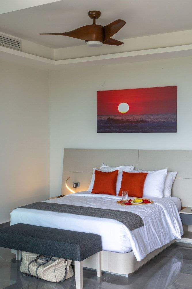 Superior Triple Room, Terrace, Poolside (203)