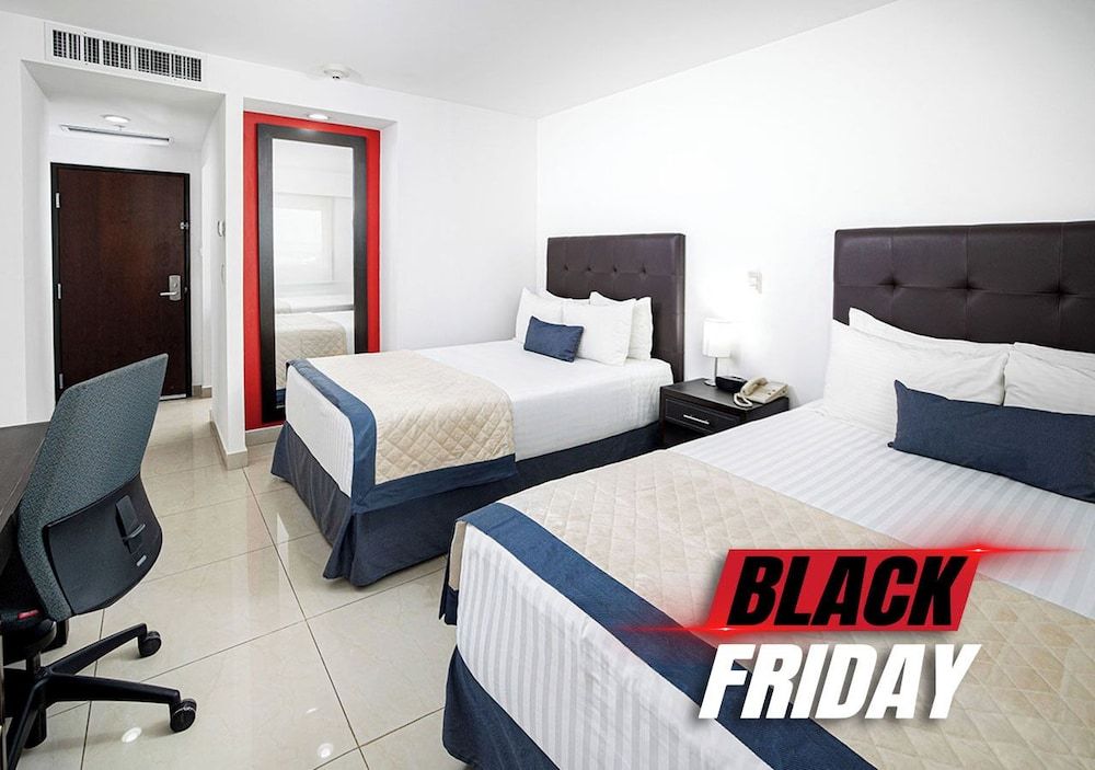 Hotel México Plaza Celaya Standard Double Room, 2 Double Beds 6