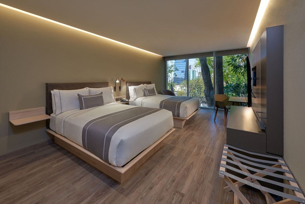Room, 2 Double Beds, Balcony
