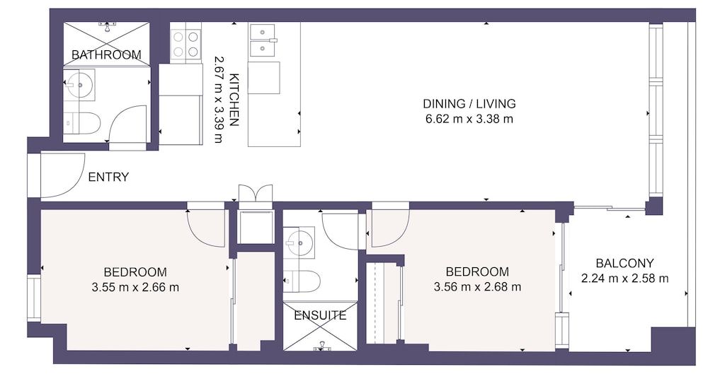 Laid back living with city views Deluxe Apartment 15