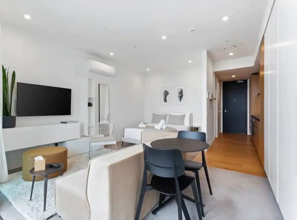 undefined Sleek Modern Studio With Balcony! 4