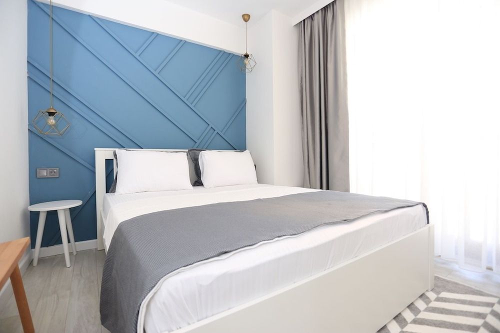 Verde Suites Akyaka Deluxe Apartment, 2 Bedrooms, Kitchen, Partial Sea View