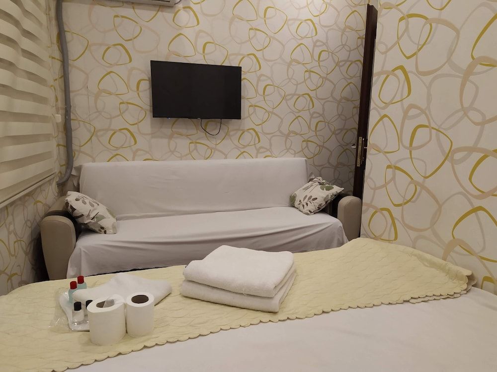 White Apart Hotel City Double Room, 1 Queen Bed with Sofa bed, Non Smoking 16
