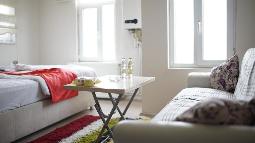 White Apart Hotel City Double Room, 1 Queen Bed with Sofa bed, Non Smoking 12