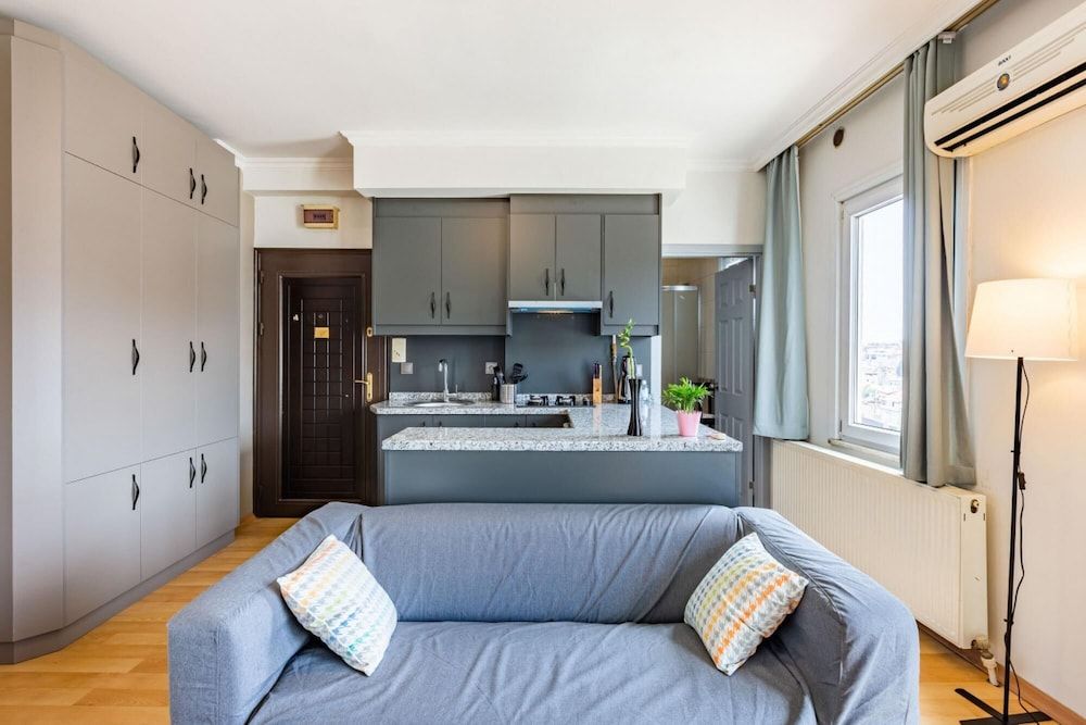 undefined Central and Modern Flat With City View in Sisli