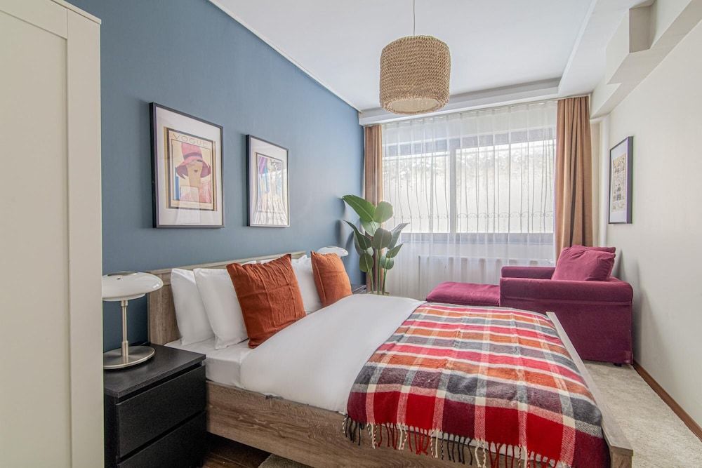 Charming Flat With Backyard Close to Zorlu Center Apartment 13