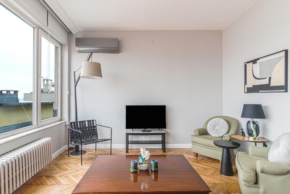 undefined Central 2 1 Flat With Bosphorus View in Beyoglu 4