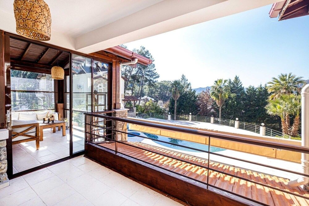 undefined Great House With Shared Pool and Balcony in Gocek 2