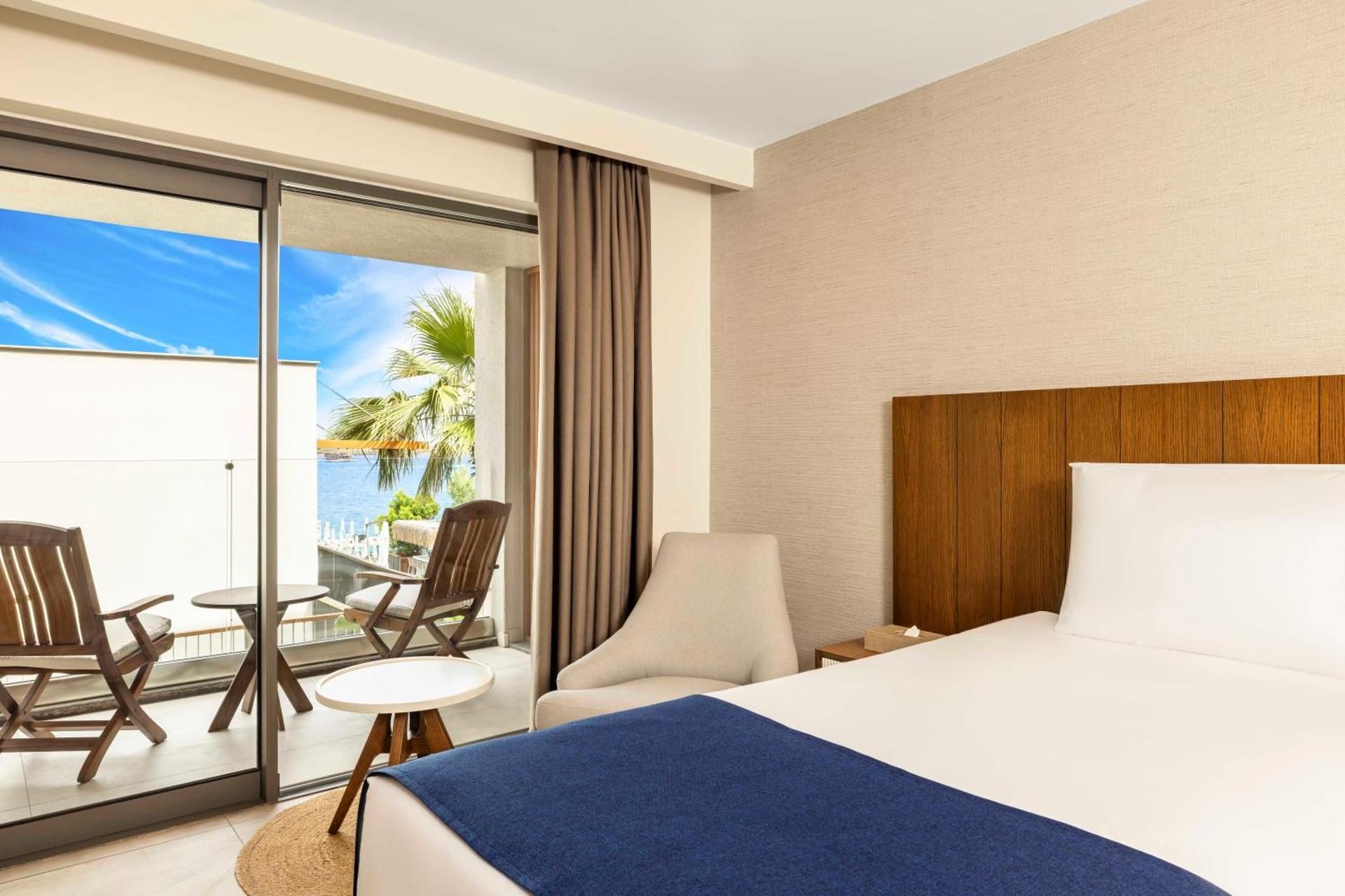 Double or Twin Room with Partial Sea View