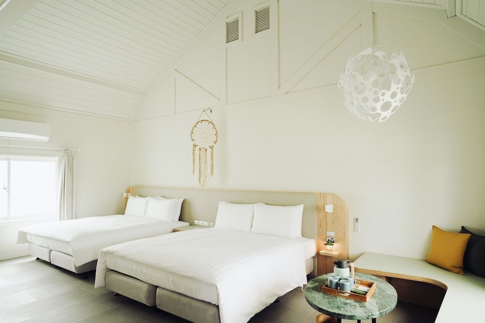 Comfort Double Room, 2 Queen Beds, Balcony, Courtyard Area
