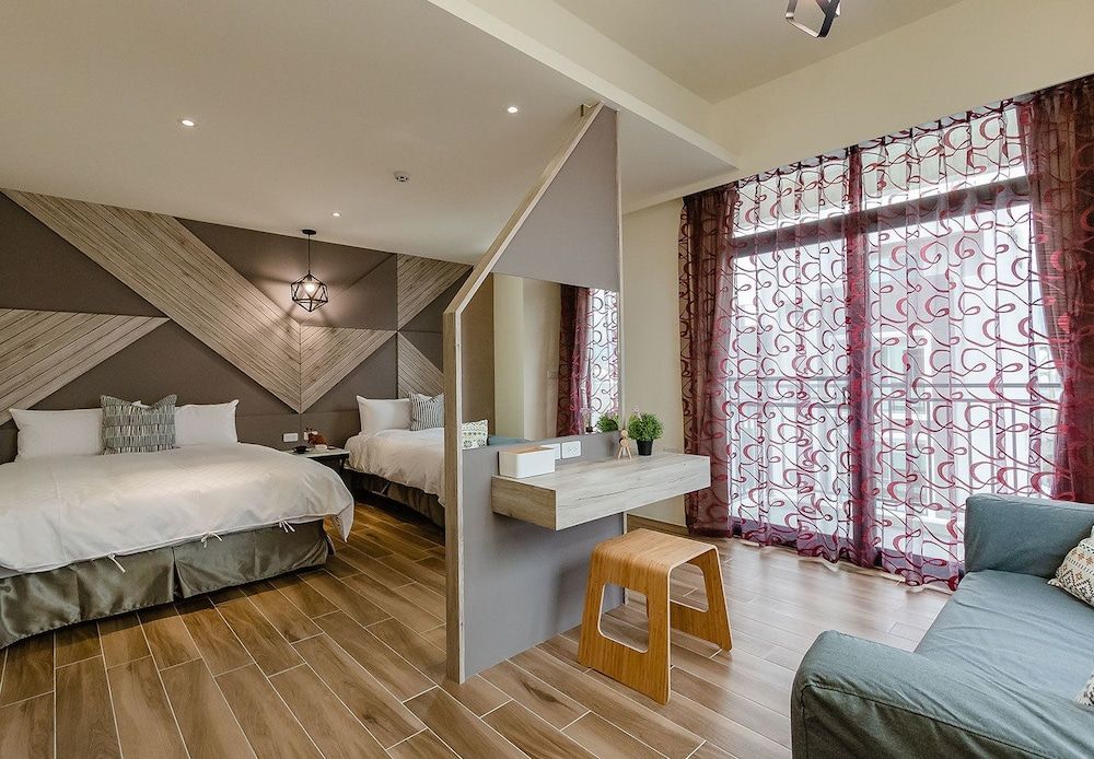 Xiao Tian Di Homestay Classic Quadruple Room, 2 Double Beds, Balcony 2