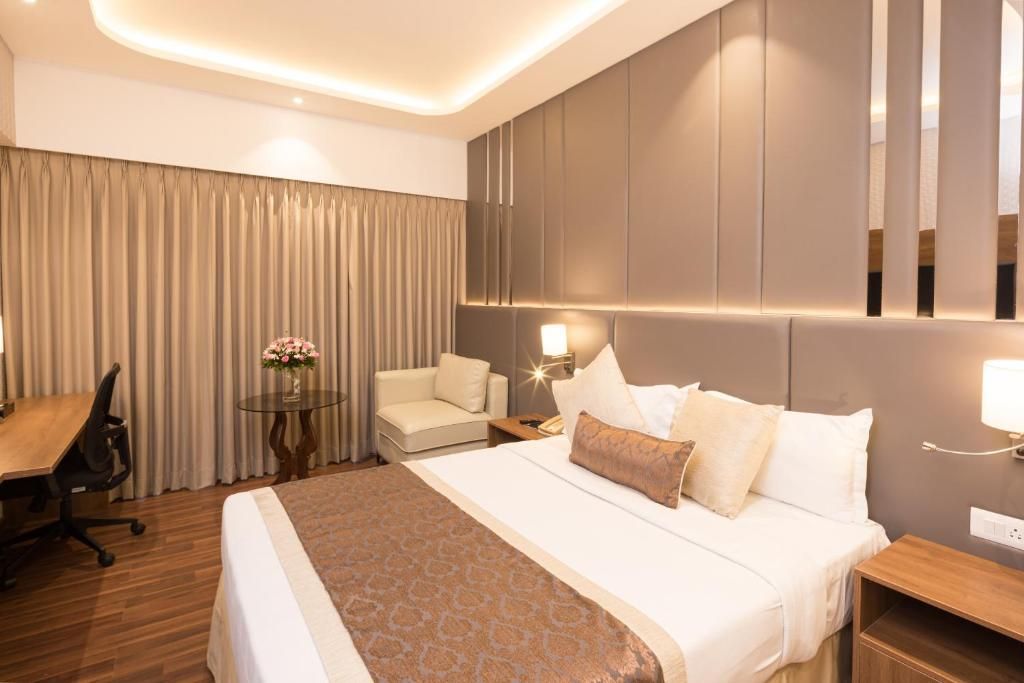 Goldfinch Mumbai Gold Club Large Bed 2