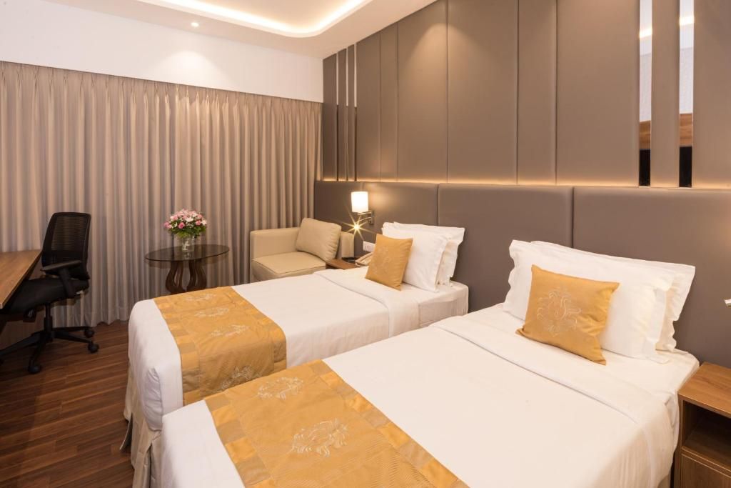 Goldfinch Mumbai Gold Club Large Bed