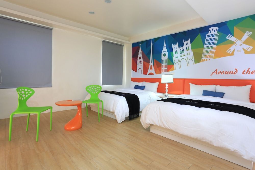 Guo Chen Hotel Standard Quadruple Room, 2 Double Beds, Non Smoking 4