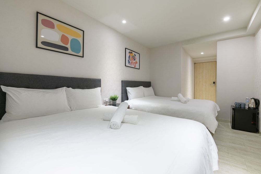 Economy Twin Room, 2 Double Beds