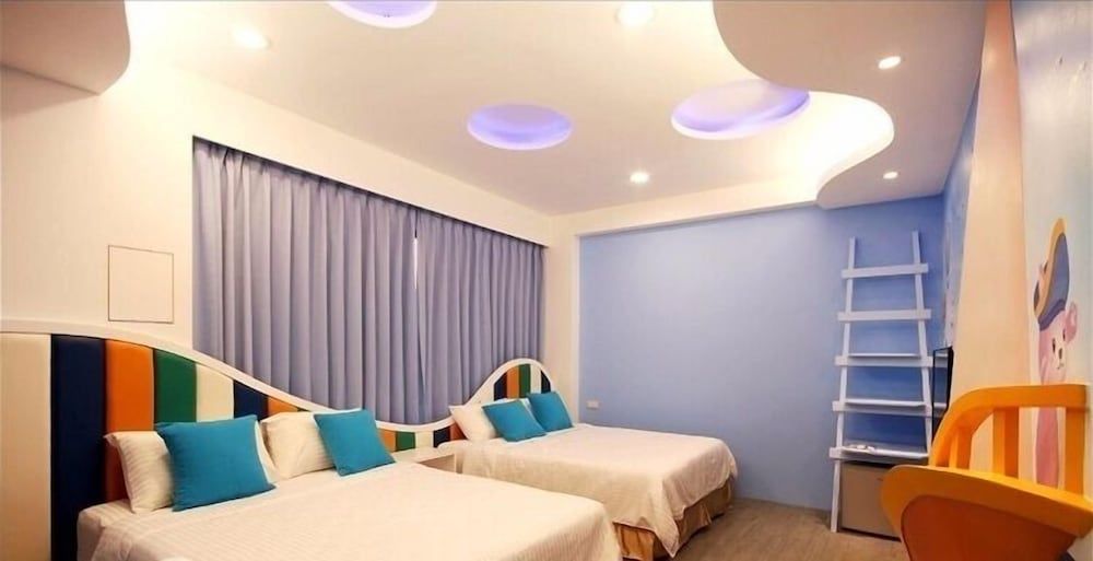 ZI-YUE-TONG Homestay II Comfort Quadruple Room, 2 Double Beds, Non Smoking