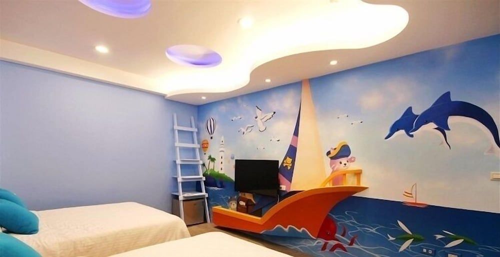 ZI-YUE-TONG Homestay II Comfort Quadruple Room, 2 Double Beds, Non Smoking 2