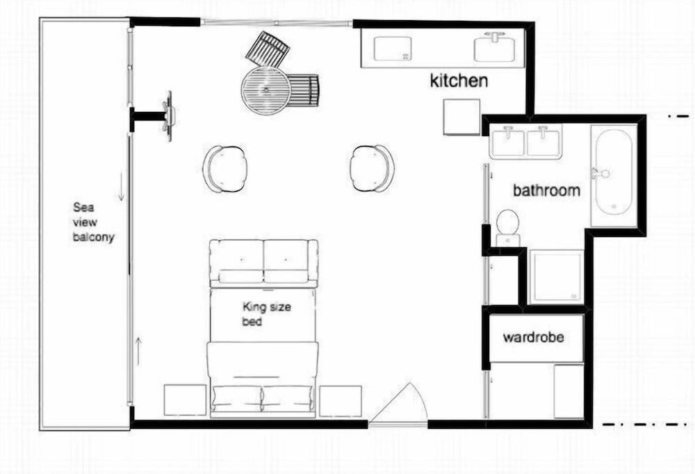 Room layout blue print