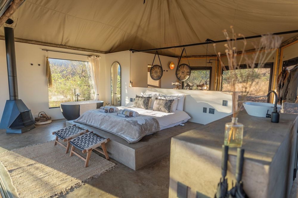 Sasi Bush Lodge Kiepersol Couple Tent