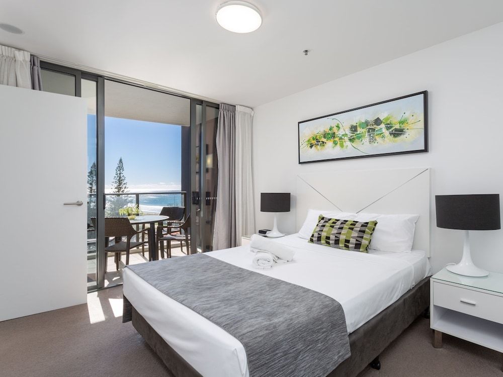 Serain Residences On Surfers Private Apartments Middle Level One Bedroom Apartment with Ocean View