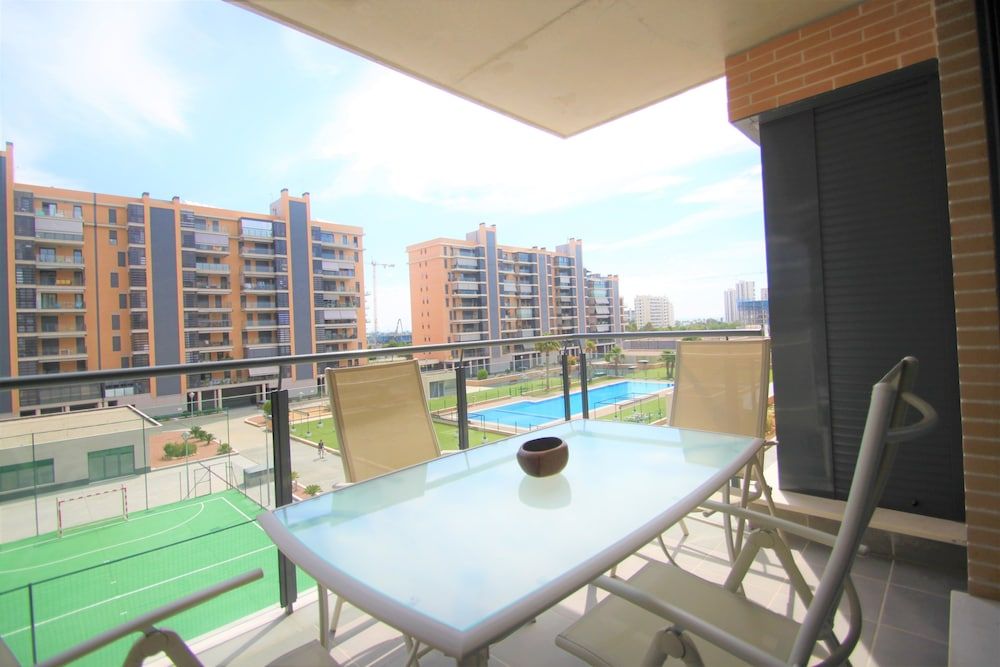 Apt. CasaTuris Residencial San Juan Apartment, 3 Bedrooms, Terrace, Partial Sea View 16