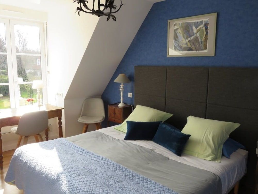 Comfort Double or Twin Room, Ensuite, Garden View (3. Chambre Bleue)