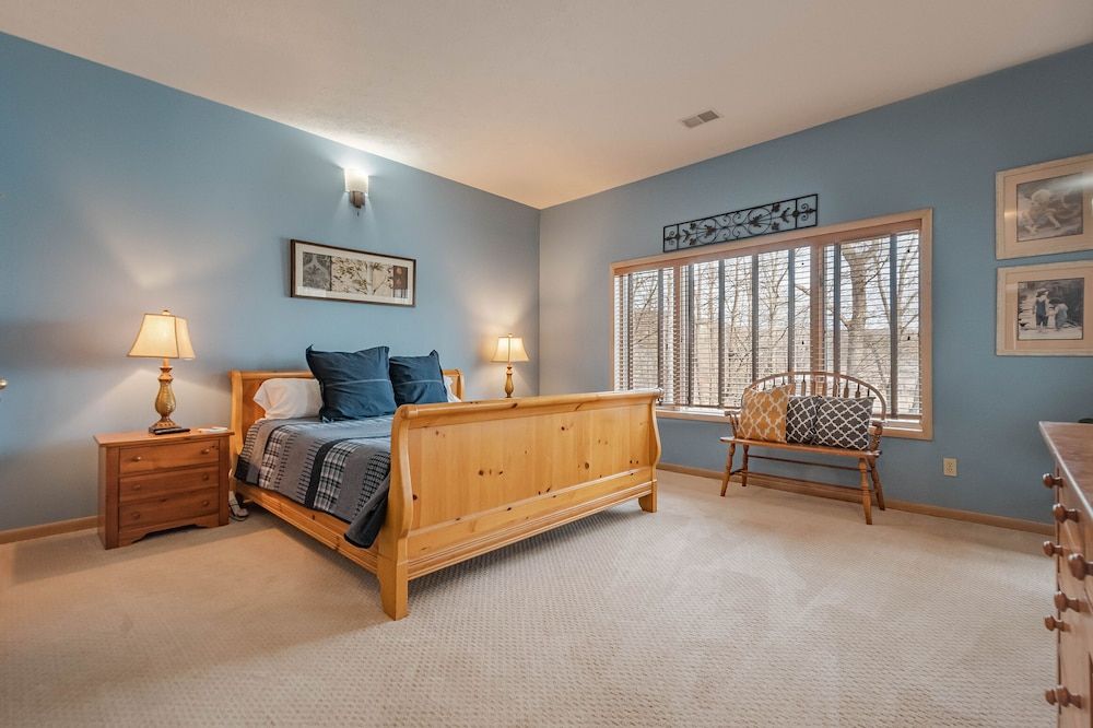 House, Multiple Beds, Fireplace