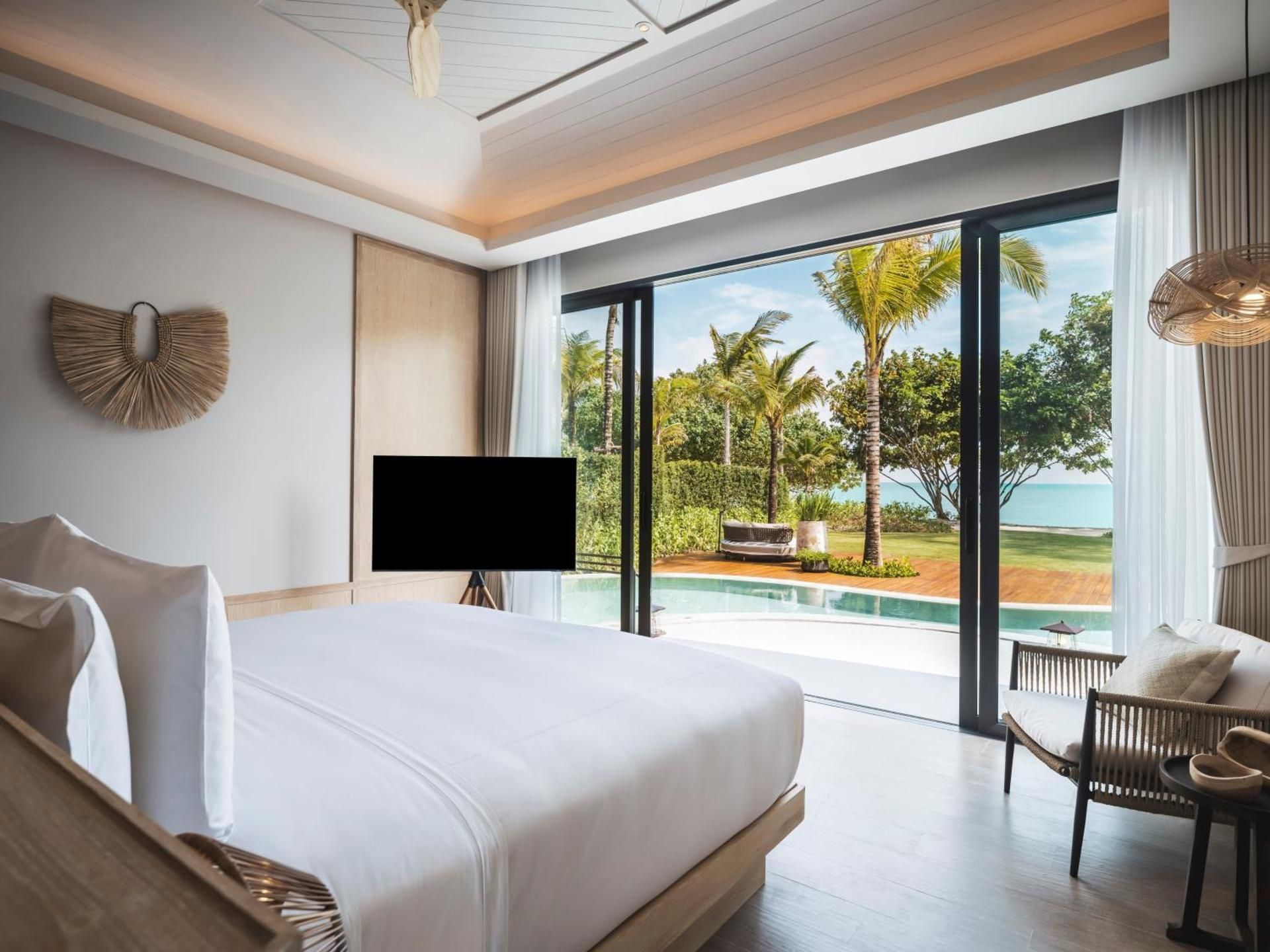 Two Bedroom Beach Front Pool Villa with Complimentary Sea Transfers from Phuket or Krabi