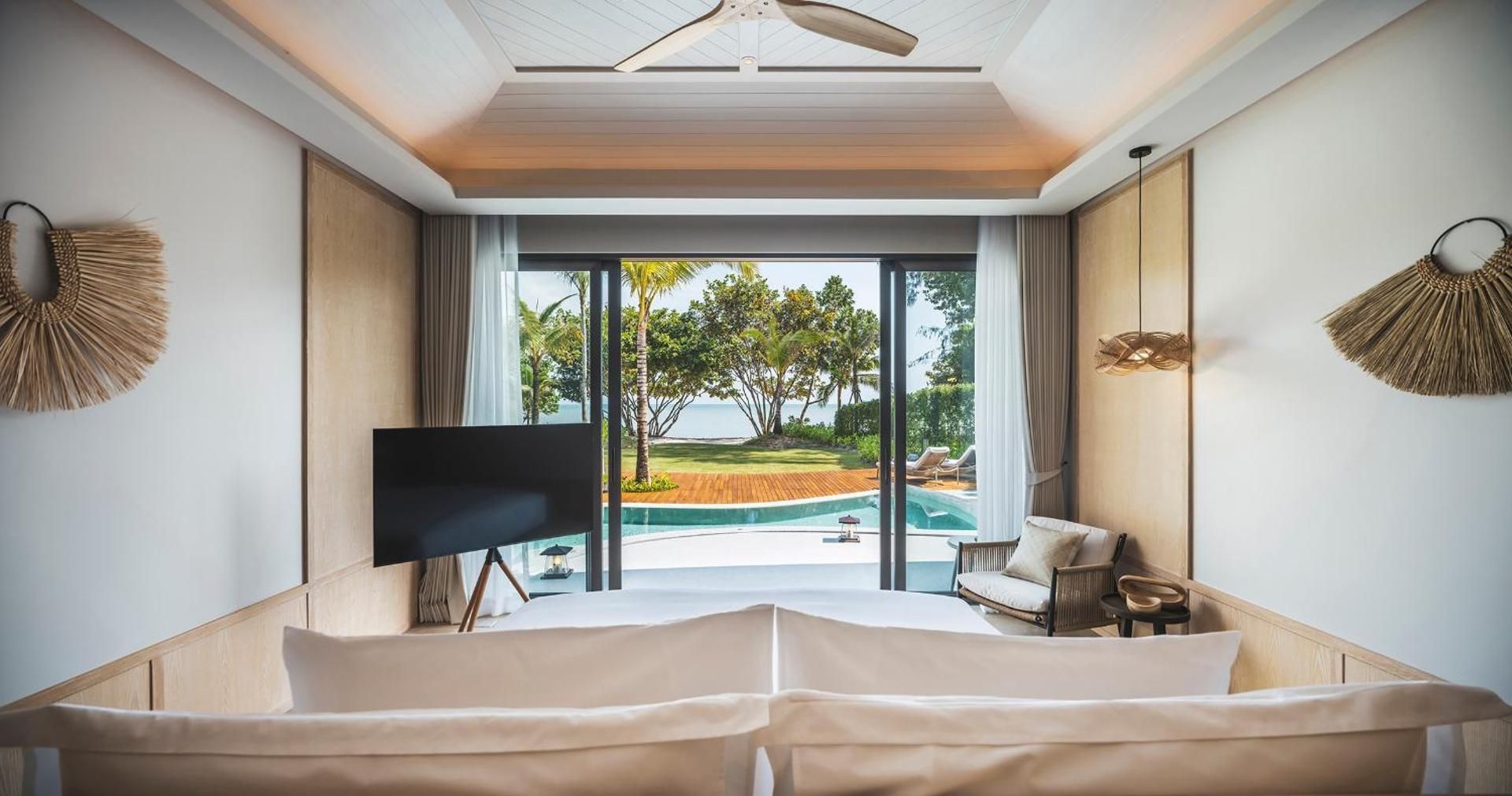 Two Bedroom Beach Front Pool Villa with Complimentary Sea Transfers from Phuket or Krabi