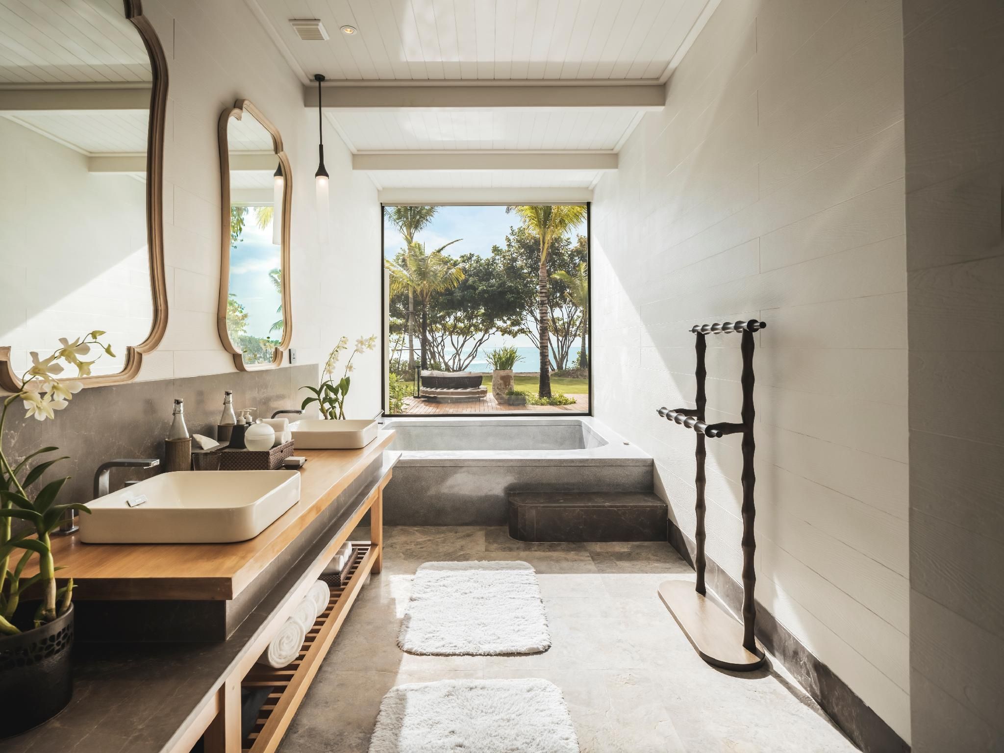 Two Bedroom Beach Front Pool Villa with Complimentary Sea Transfers from Phuket