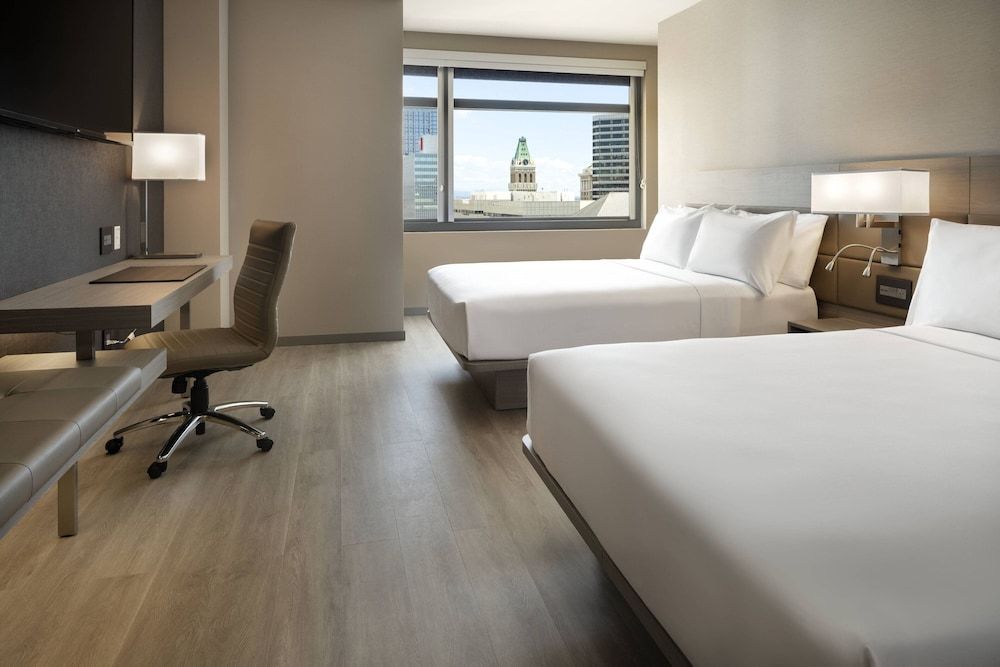 Room, 2 Double Beds, Non Smoking (Mobility Accessible, Roll-In Shower)