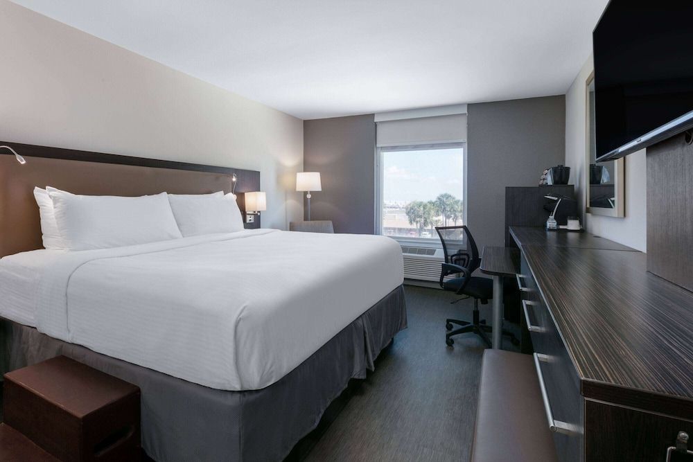 Room, 1 King Bed, Accessible, Non Smoking (Roll-In Shower)