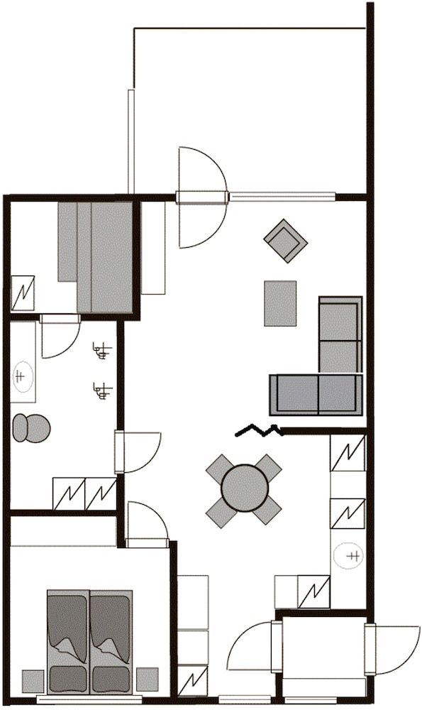 Room layout blue print